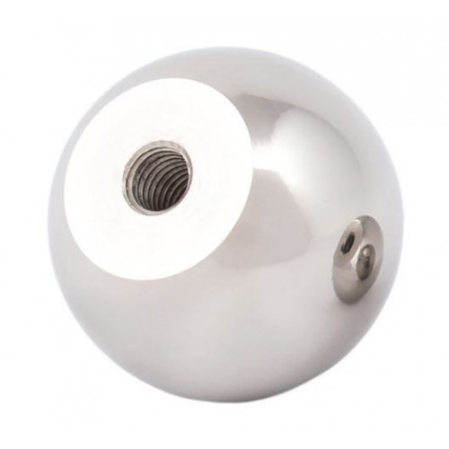 Female Polished Stainless Steel Ball Knob